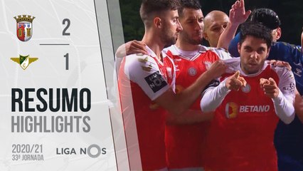 Highlights: SC Braga 2-1 Moreirense (Liga 20/21 #33)