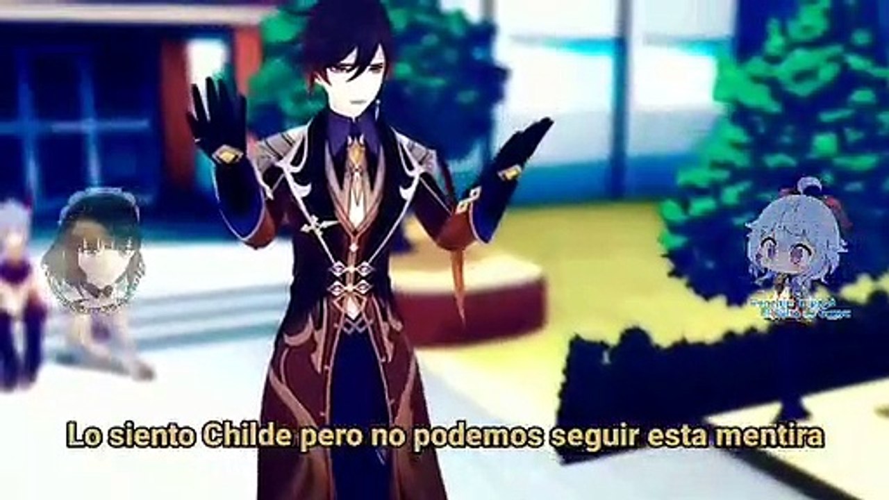 Pelea de nobeos | Genshin MMD | Sub español