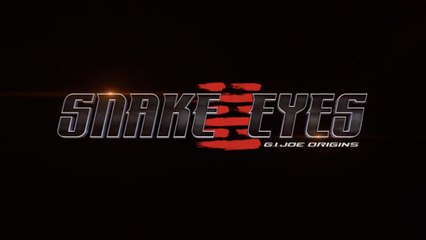 Snake Eyes G. I. Joe Origins Movie - Only in theaters July 23, 2021