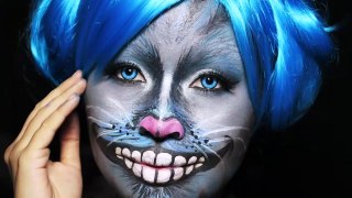 Cheshire Cat Makeup Tutorial | Alice In Wonderland
