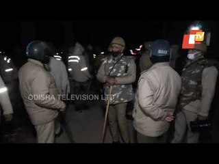 Police Remove Protesting Farmers From Protest Site At Baghpat
