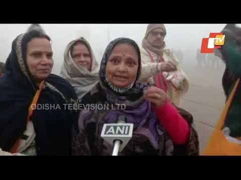 Devotees Take Holy Dip On Auspicious Occasion Of Paush Purnima In Varanasi
