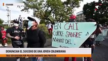 Denuncian el suicidio de una joven colombiana tras ser abusada por policías durante una protesta