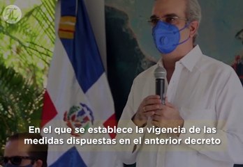 Abinader mantiene el toque de queda hasta el 30 de mayo