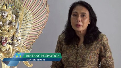 Ucapan Idulfitri dari Menteri PPPA Bintang Puspayoga