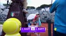 Barty retires when in control against Gauff