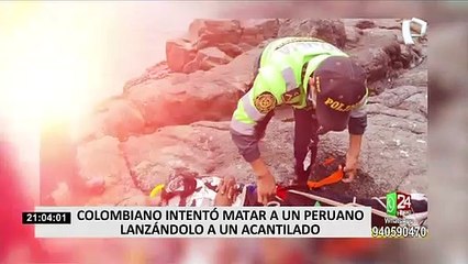 Pucusana: hombre salva de morir tras ser arrojado por acantilado de 25 metros de altura