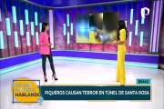 PNP realiza operativo contra piques ilegales en el túnel Santa Rosa