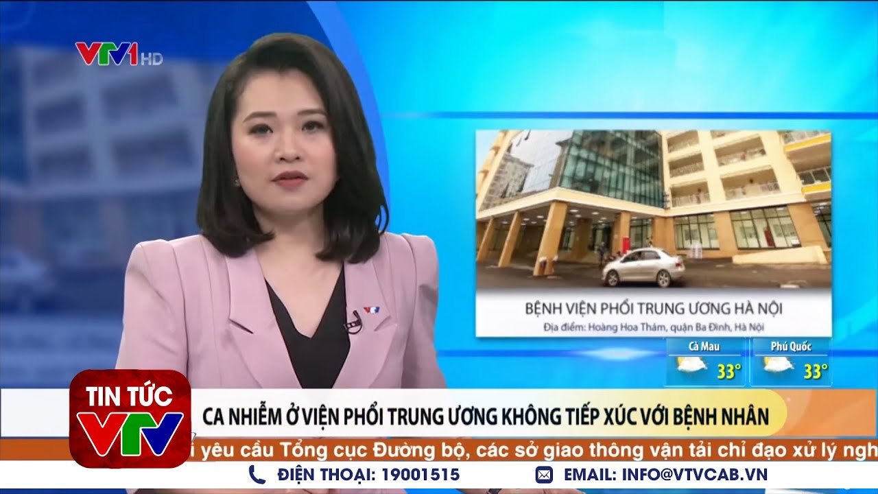 Ca nhiễm ở viện phổi trung ương không tiếp xúc với bệnh nhân  VTVcab