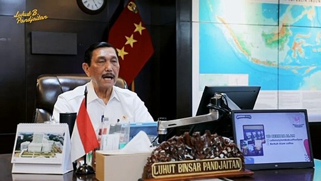 Ucapan Idulfitri dari Menko Marves Luhut Binsar Pandjaitan