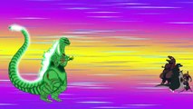 Godzilla Vs Shin Godzilla - Hulk Vs Blue Siren Head [Hd]| Godzilla Cartoon Animation