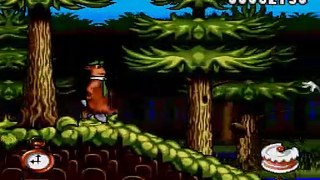 Yogi Bear Cartoon Capers 1994: Sega Genesis Gameplay Walkthrough