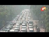 Traffic Congestion On Noida-Delhi Road