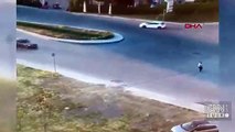 Bağcılar'da bayram günü yol ortasındaki silahlı çatışma anı kamerada