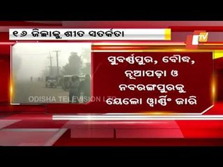 Cold Wave Alert In 16 Odisha Districts