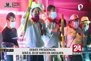 Confirman que debate entre Keiko Fujimori y Pedro Castillo será en Arequipa