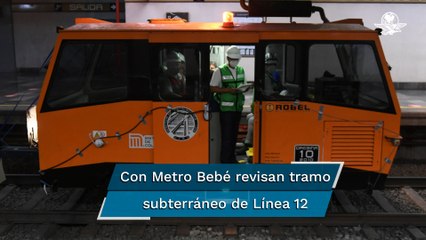 Línea 12 del Metro. Revisan a detalle el tramo subterráneo