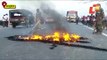 Locals Stage Road Blockade At Cuttack-Chandbali Road After Man Dies In Accident