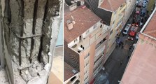 Şişli’de 6 katlı bina çökme tehlikesi nedeniyle boşaltıldı