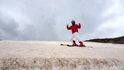 Mayıs ayında kayak keyfi