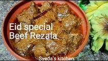 Eid special mojader yummy beef Rezala recipe