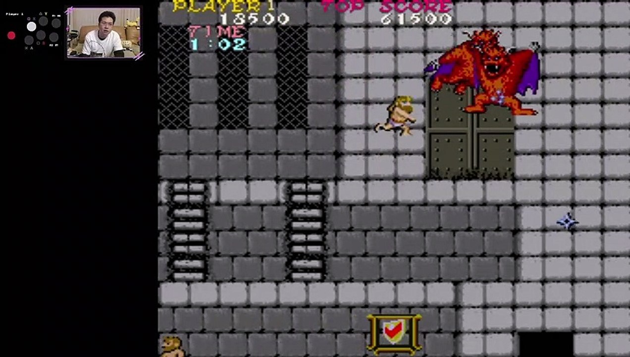 (MAME) Ghost 'N Goblins - 02 - Let's fix up this rip run...(non legit playthrough) (cheats enabled) pt2