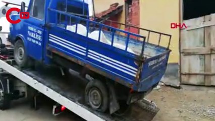 Kamyoneti, çekiciye yükleyerek çaldı: 'Bu ne cesaret'