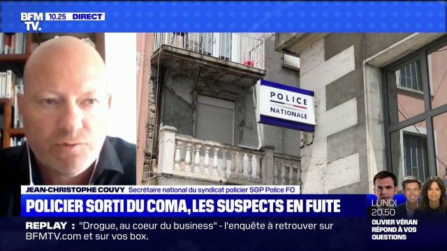 Pour le secrétaire national du syndicat policier SGP Police FO, quand on attaque un flic, la prison, c'est automatique