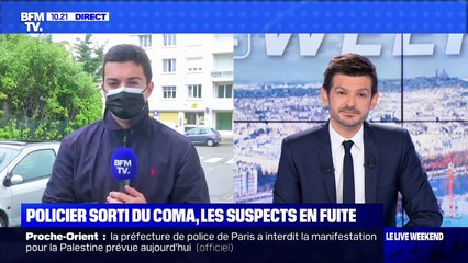 Policier sorti du coma, les suspects en fuite - 15/05