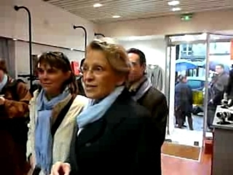 Tournée des commerçants avec MAM et Marie-Claire