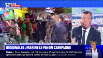 Régionales: Marine Le Pen en campagne - 15/05