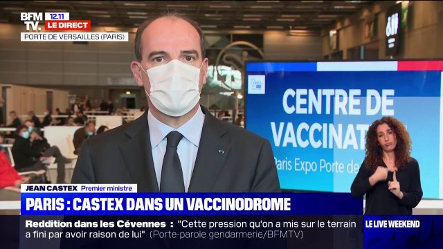 Jean Castex: Nous devrions ce soir atteindre l'objectif collectif des 20 millions de primo-vaccinés au 15 mai