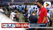 Nagsimula na ang operasyon ng Smart Araneta Coliseum bilang mega vaccination center ng QC; Higit 1-k senior citizens at may comorbidity, nabakunahan sa unang araw ng operasyon