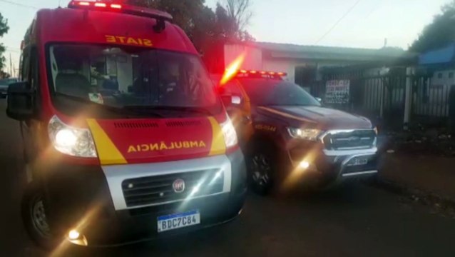 Duas pessoas ficam feridas após serem esfaqueadas na Rua Pitágoras, no Bairro Interlagos