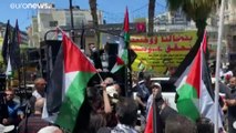 الفلسطينيون يحيون ذكرى النكبة في الضفة الغربية