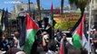 الفلسطينيون يحيون ذكرى النكبة في الضفة الغربية