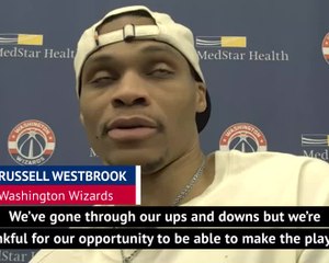 Wizards overcome 'ups and downs' to make play-in spot