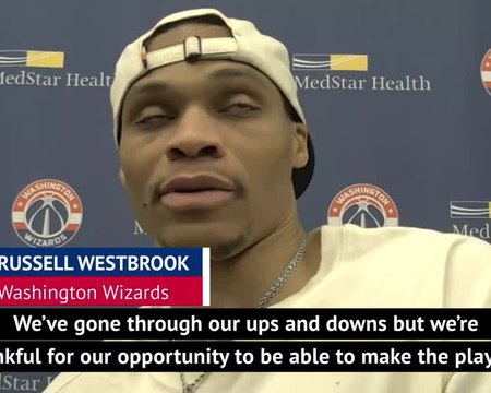 Wizards overcome 'ups and downs' to make play-in spot