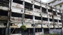 Bihar: Covid patients treated in crumbling hospital building