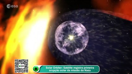Solar Orbiter- Satélite registra primeira erupção solar da missão da Nasa