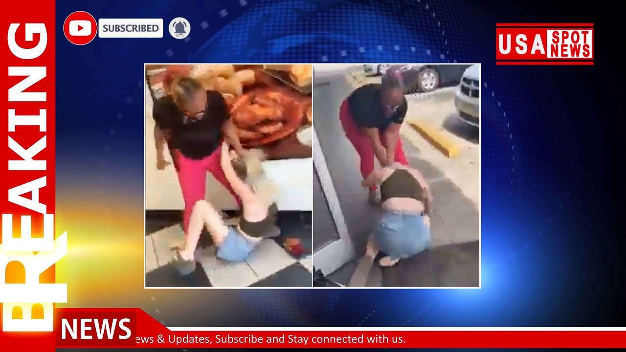 Food fight: Women brawl at Little Caesars in wild video