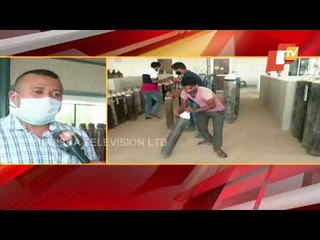 Collector Reviews Situation At Balasore Oxygen Refilling Station