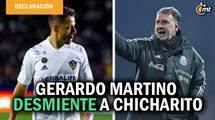 Tata Martino desmiente a Chicharito; niega trato diferente