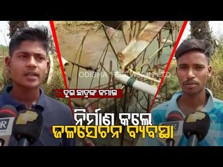 Innovative Irrigation Arrangement At Low Cost - OTV Report FRrom Dhenkanal