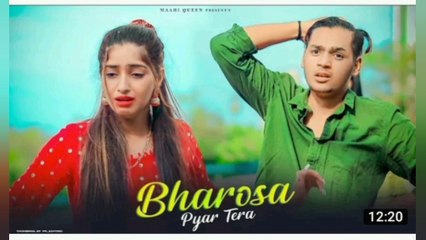 भोरोसा प्यार तेरा  । Blaind Girl Love story। Sad song  2021 ।। New hindi sad gana।।