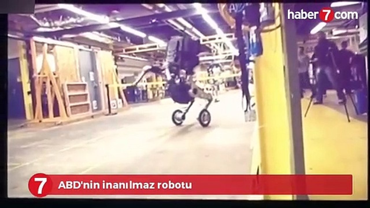 ABD'nin inanılmaz robotu