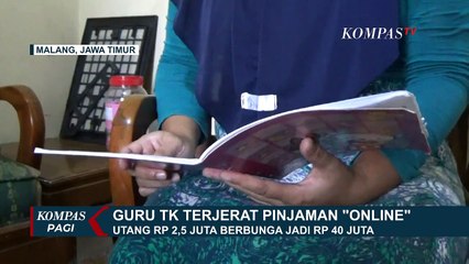 Seorang Guru TK Terjerat Pinjaman Online