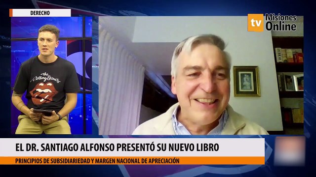 El Dr. Santiago Alfonso presentó su nuevo libro