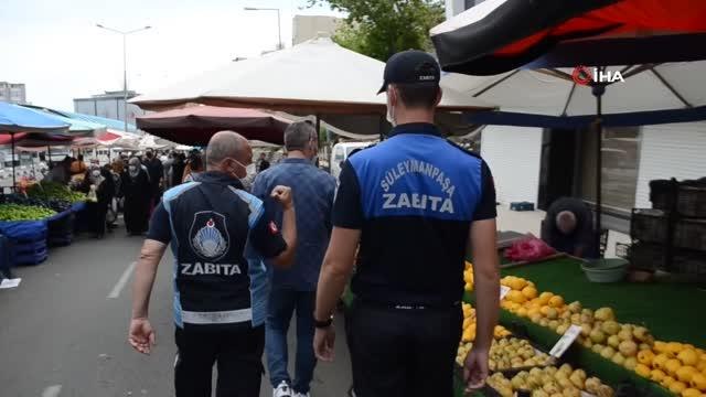 Tekirdağ'da semt pazarları açıldı