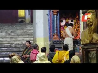 Morning Arati At Puri Srimandir